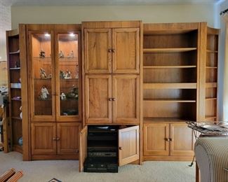 5pc wall unit, sold as one or priced individually
