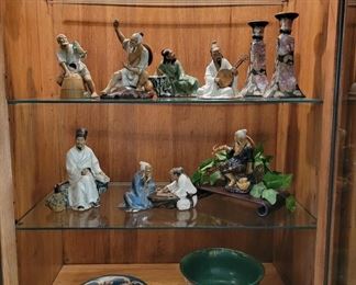 Collection of Vintage Chinese  Mudmen, circa 1960s-early 70s