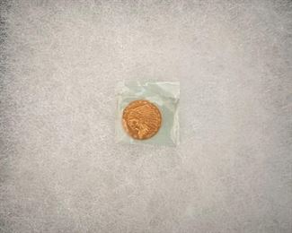 1928 2 1/2 Gold Coin