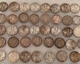 Barber & Walking Liberty