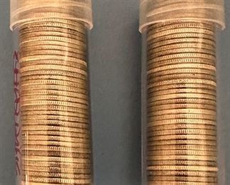Silver Quarter Rolls