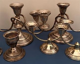 Sterling Candlesticks