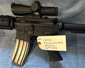 DPMS A15 semi auto AR15 223cal Rifle
