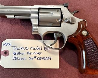 Taurus Mod. 83 6 shot revolver 38spcl