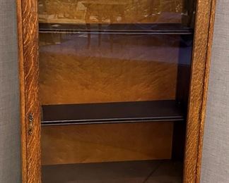 Oak Display/Bookcase