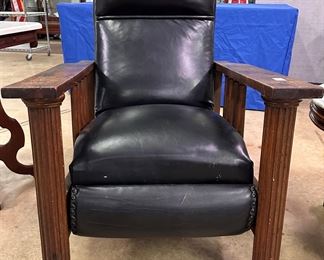 Oak Morris Recliner