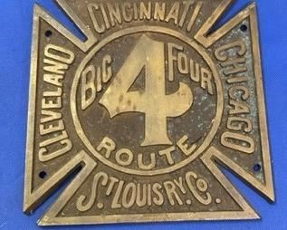 The Big Four Route plaque