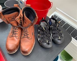 authentic Irish Setter boots,  Keen shoes - men's