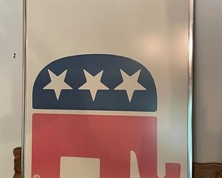 This image is the result of the work of the person of this estate sale, Mr. Oren Frost ('Jack Frost') for the National Republican Committee. He designed this image.