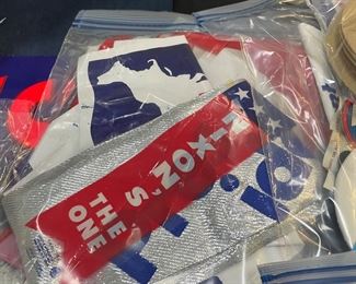 Lots of Nixon campaign items