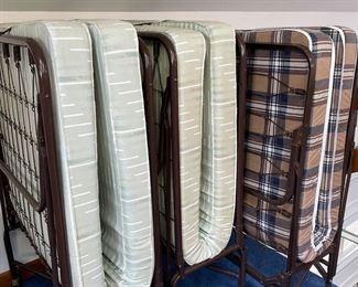 Roll-away beds, probably never used