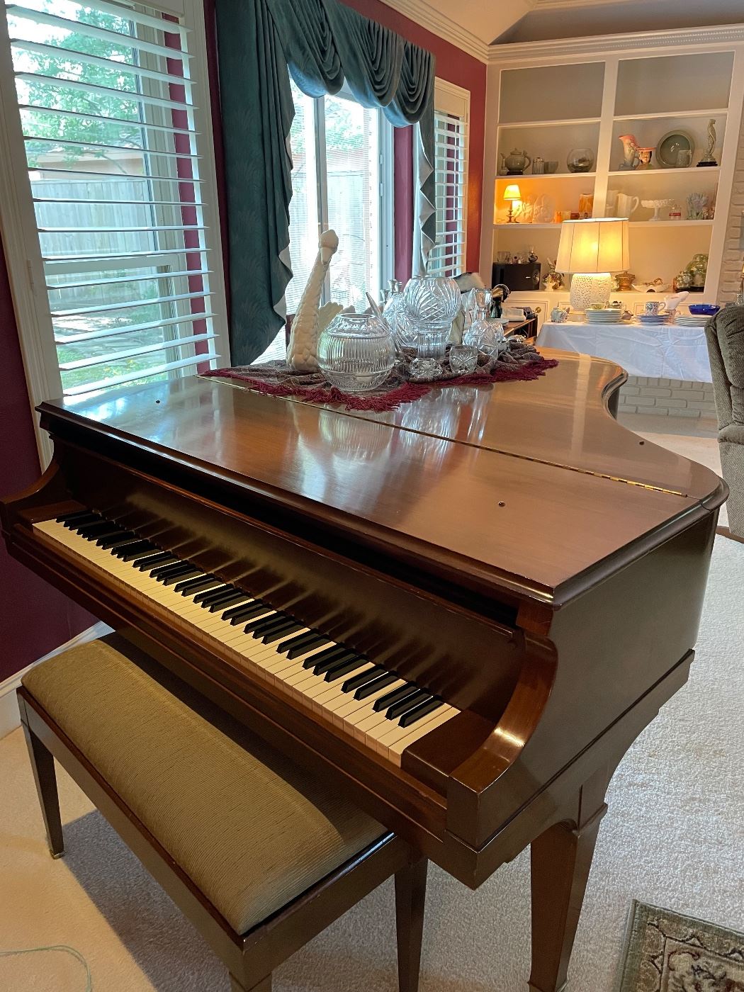 Chickering baby grand piano