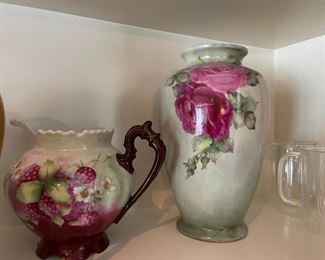 Hand painted porcelain 