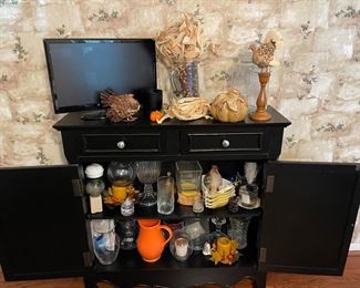 Loads of glass vases