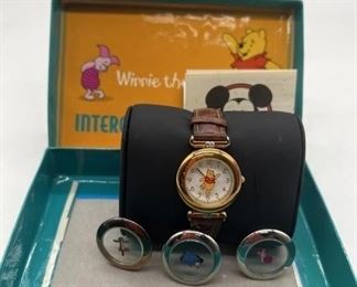 vintage winnie the pooh fossil watch