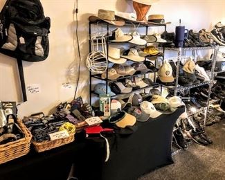 Mens Golf Hats and Shoes