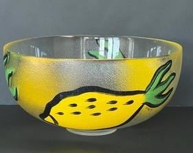 Kosta Boda Decorative Bowl, measuring 11" x 5.5" 