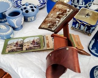 Vintage Slide Viewer with Cards