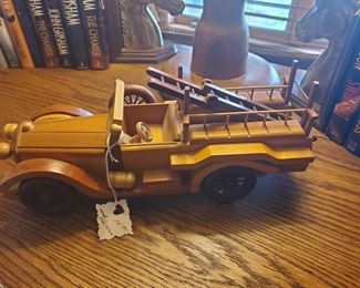 Wood Firetruck