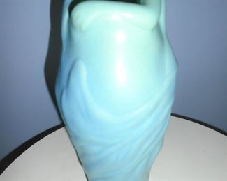 Lorelei Blue and green glaze 11 inches tall