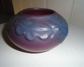 Bowl with oak leaves and acorns