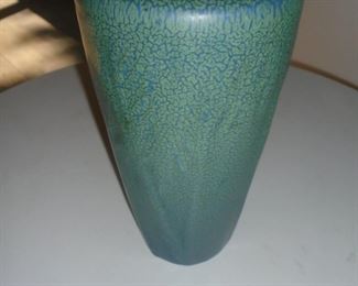 Bamboo vase 6 1/4 inches tall form 1895 Dated 1921