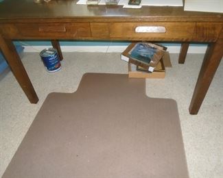 oak school table
