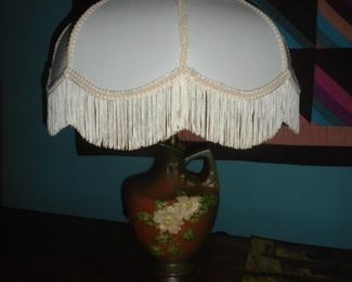 Roseville lamp