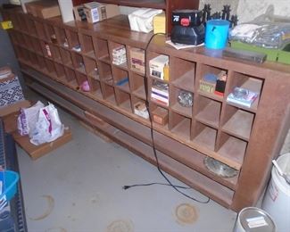 cubby hole storage