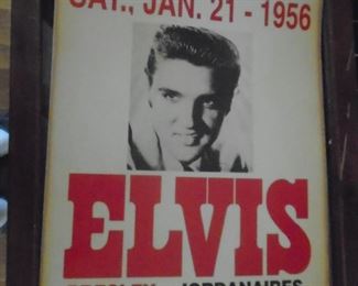 Repro Elvis poster