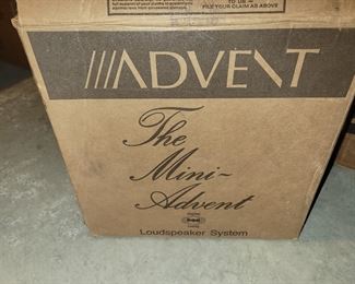 Mini Advent speakers