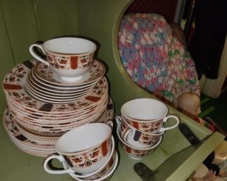 Many, many dish sets