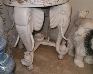 Elephant side table