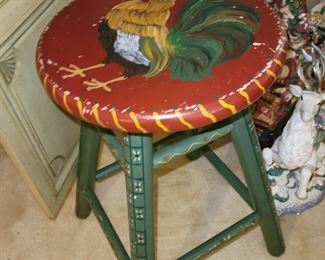 Rooster stool