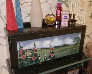 Small drop down secretary desk