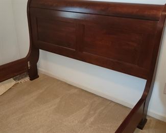Sleigh bedframe