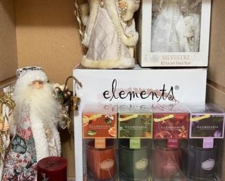 Candles, Tree Toppers