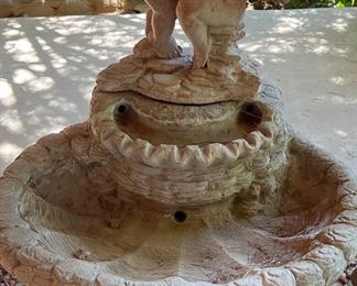 Cherub Water Fountain