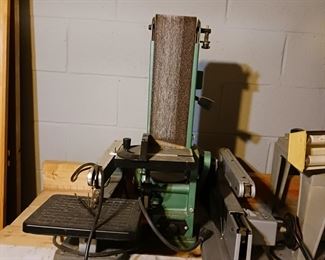 Belt sander power tool scroll saw power tool