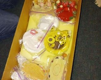 Vintage cake decorating supplies