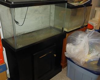 Fish aquariums and supplies