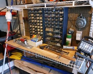 Workshop screws nuts bolts organizer