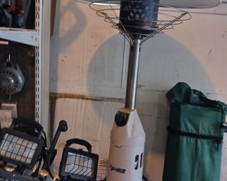 Table top patio heater