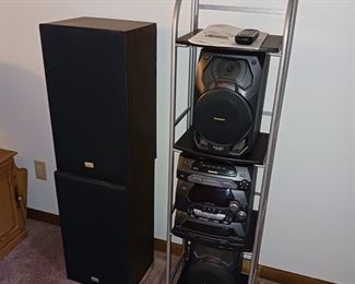 Panasonic music station multi-function, Sansui vintage speakers