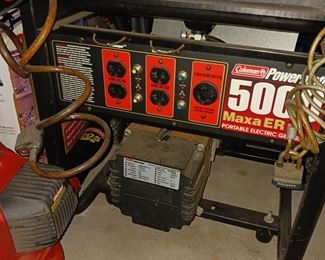 Coleman 5000 watt generator