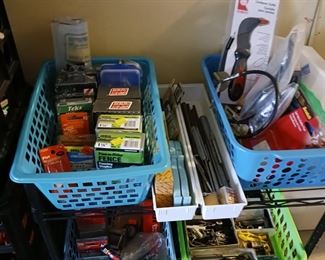 Nails and woodworking tools