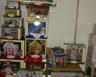 Lemax Christmas ceramic houses