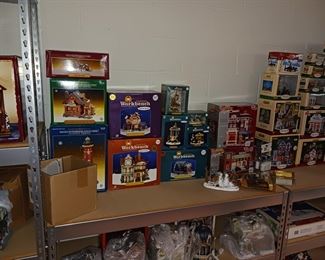 Ceramic village houses Christmas