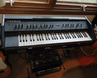 Vintage Crumar electronic keyboard musical instrument