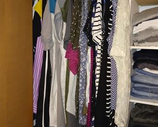 Women's clothing size medium and large many new with tags